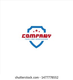 Sports Logo Shield  Design Vector Stock . Shield Logo