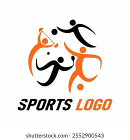 Sports logo templates, for sports related clubs or industries