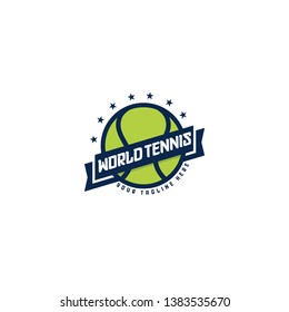 Sports Logo for World Tennis Logo Design