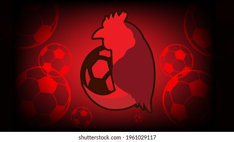 Sports logos are sourced from chickens.