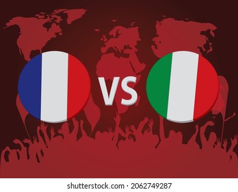 Sports match design template background. It is suitable to place on social media, websites, stores, web and others. Vector Background Templates.