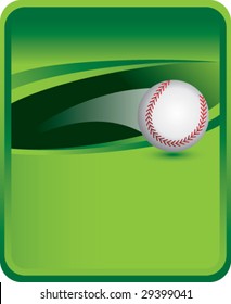 sports message board with baseball