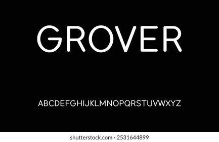 Sports minimal tech font letter set. Luxury vector typeface for company.