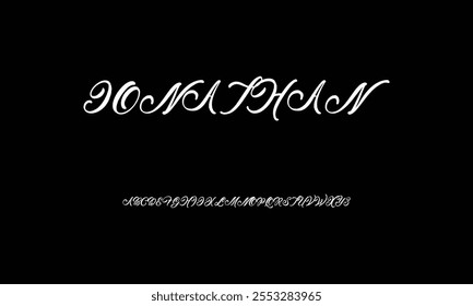 Sports minimal tech font letter set. Luxury vector typeface for company.