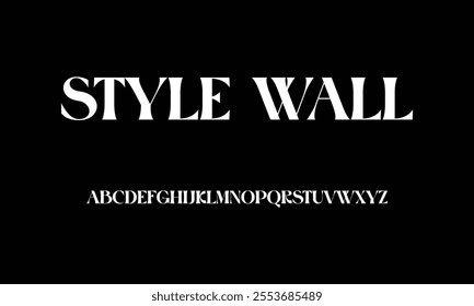 Sports minimal tech font letter set. Luxury vector typeface for company.