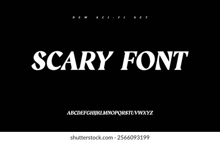 Sports minimal tech font letter set. Luxury vector typeface for company.