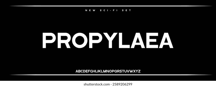 Sports minimal tech font letter set. Luxury vector typeface for company.