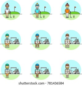Sports- Multicolor Icon Set