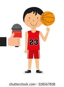 sports news design, vector illustration eps10 graphic 
