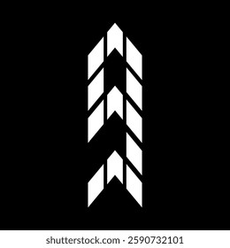 Sports number Nine arrow style. Suitable for T-shirts, motorsports, sport cars, motocross, bicycles, gamers, basketball, sports, baseball, rugby, construction, etc. Shape with Building Arrow Style.