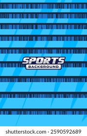 Sports pattern background for jersey design blue color