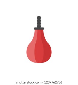 sports pear flat vector icon