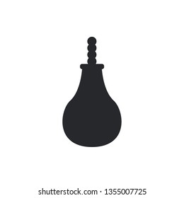 sports pear flat vector icon