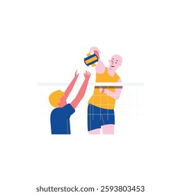 Sports People Illustration for design needs, Landing Pages, Animation, Apps, Presentations, Content Creator and other Promotions