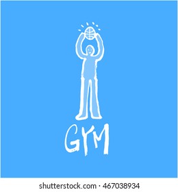 Sports pictogram