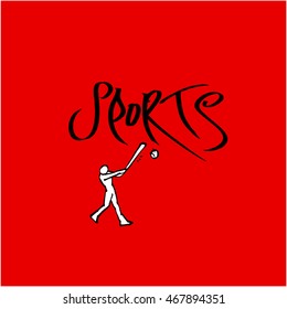 Sports pictogram