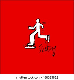 Sports pictogram