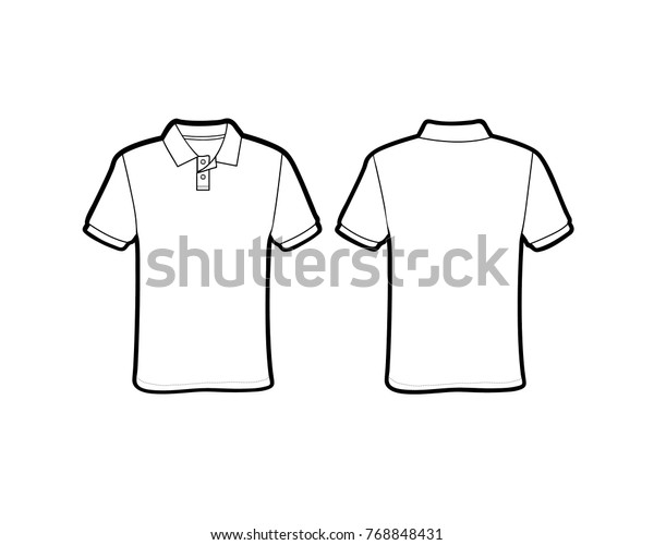 Sports Polo Shirts Vector Graphic Design Stock Vector (Royalty Free ...