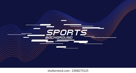 Sports poster. abstract background with geometric elements. A composition of various shapes.