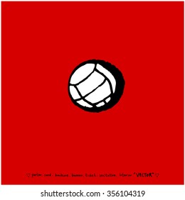 Sports poster illustration / sport background - vector