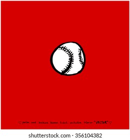 Sports poster illustration / sport background - vector