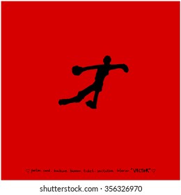 Sports poster illustration / sport background - vector
