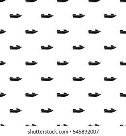 Sports powerboat pattern. Simple illustration of sports powerboat vector pattern for web