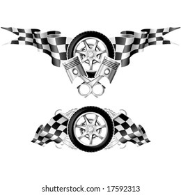 Sports Race Emblems - first set