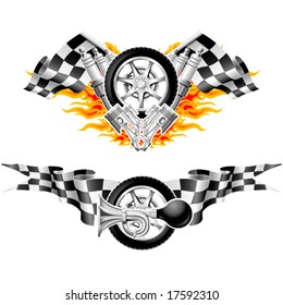 Sports Race Emblems - second set