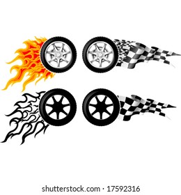 Sports Race Emblems - third set