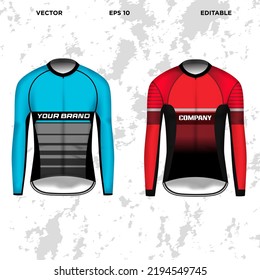 Sports and racing apparel design template vector
