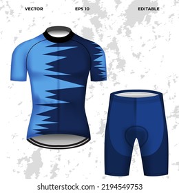 Sports and racing apparel design template vector