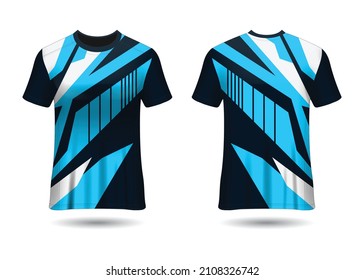 Sports Racing  Jersey Design for Team Uniforms Vector