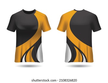 Sports Racing Jersey Design für Team Uniforms Vector