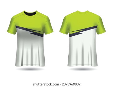 Sports Racing  Jersey Design Vector Template