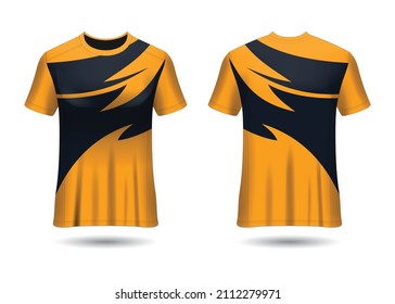 Sports Racing  Jersey Design Vector