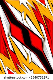 Sports racing texture background. Graphic abstract grey, orange and red stripe racing background