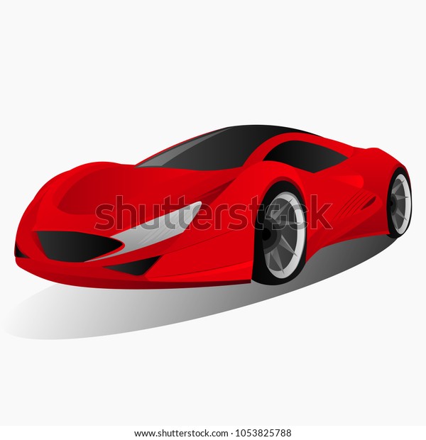 Sports red\
car