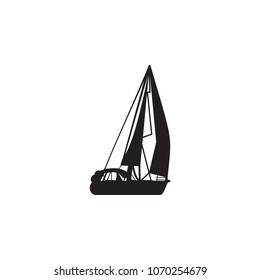 sports regatta icon. Element of ship illustration. Premium quality graphic design icon. Signs and symbols collection icon for websites, web design, mobile app on white background