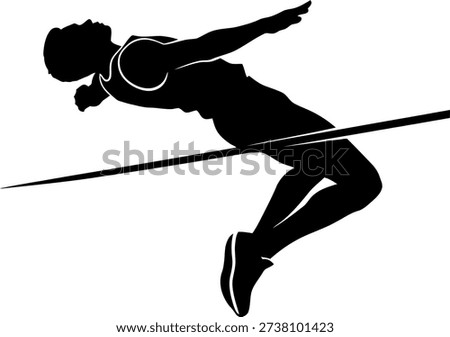Sports related objects in vector element