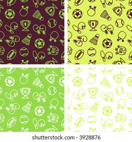 Sports seamless pattern - others: http://www.shutterstock.com/lightboxes.mhtml?lightbox_id=498964