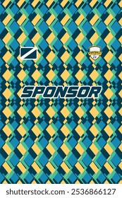 Sports shirt design, abstract pattern ready to print - Football shirt for sublimation HD Quality