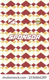 Sports shirt design, abstract pattern ready to print - Football shirt for sublimation HD Quality