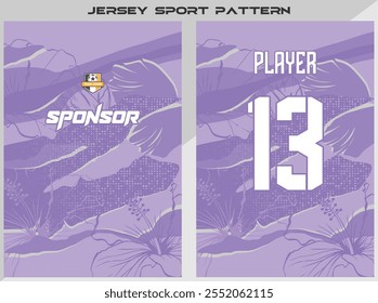 Sports shirt design ready to print Football shirt for sublimation