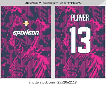 Sports shirt design ready to print Football shirt for sublimation