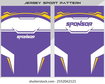 Sports shirt design ready to print Football shirt for sublimation