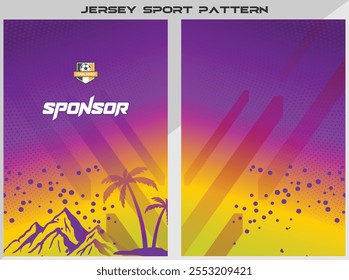 Sports shirt design ready to print Football shirt for sublimation