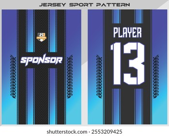 Sports shirt design ready to print Football shirt for sublimation
