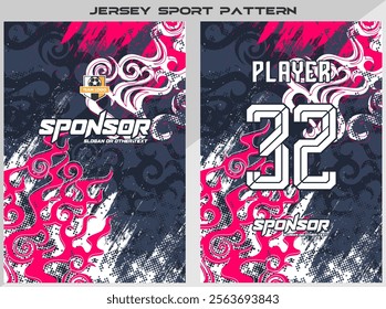 Sports shirt design ready to print - for sublimation