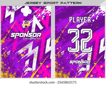 Sports shirt design ready to print - Jersey shirt Design for sublimation